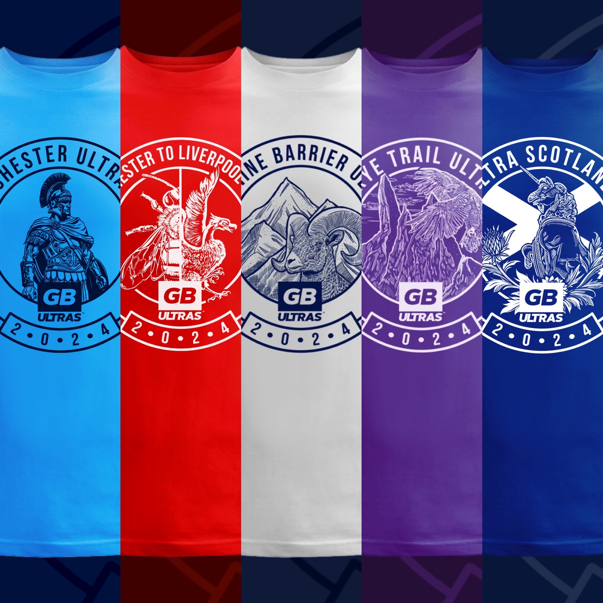 2025 Events **PREORDER** Finisher Tech Tshirt (Event Specific) GBultras
